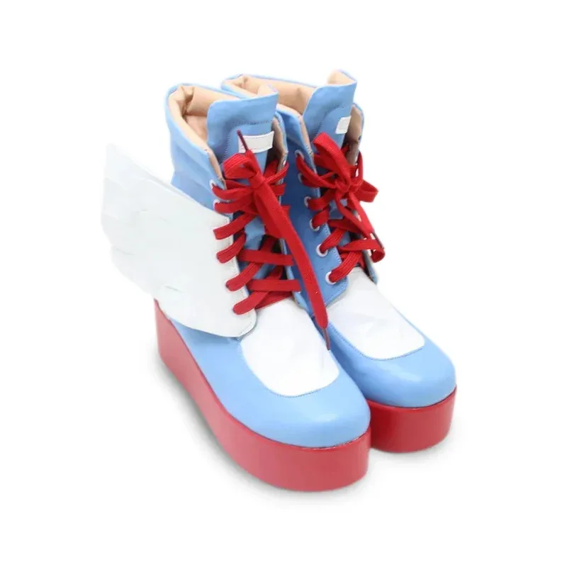 대시 할로윈 카니발 부츠 PU 가죽 신발 코스프레 소품 맞춤 제작;3.k'6;d.a;
