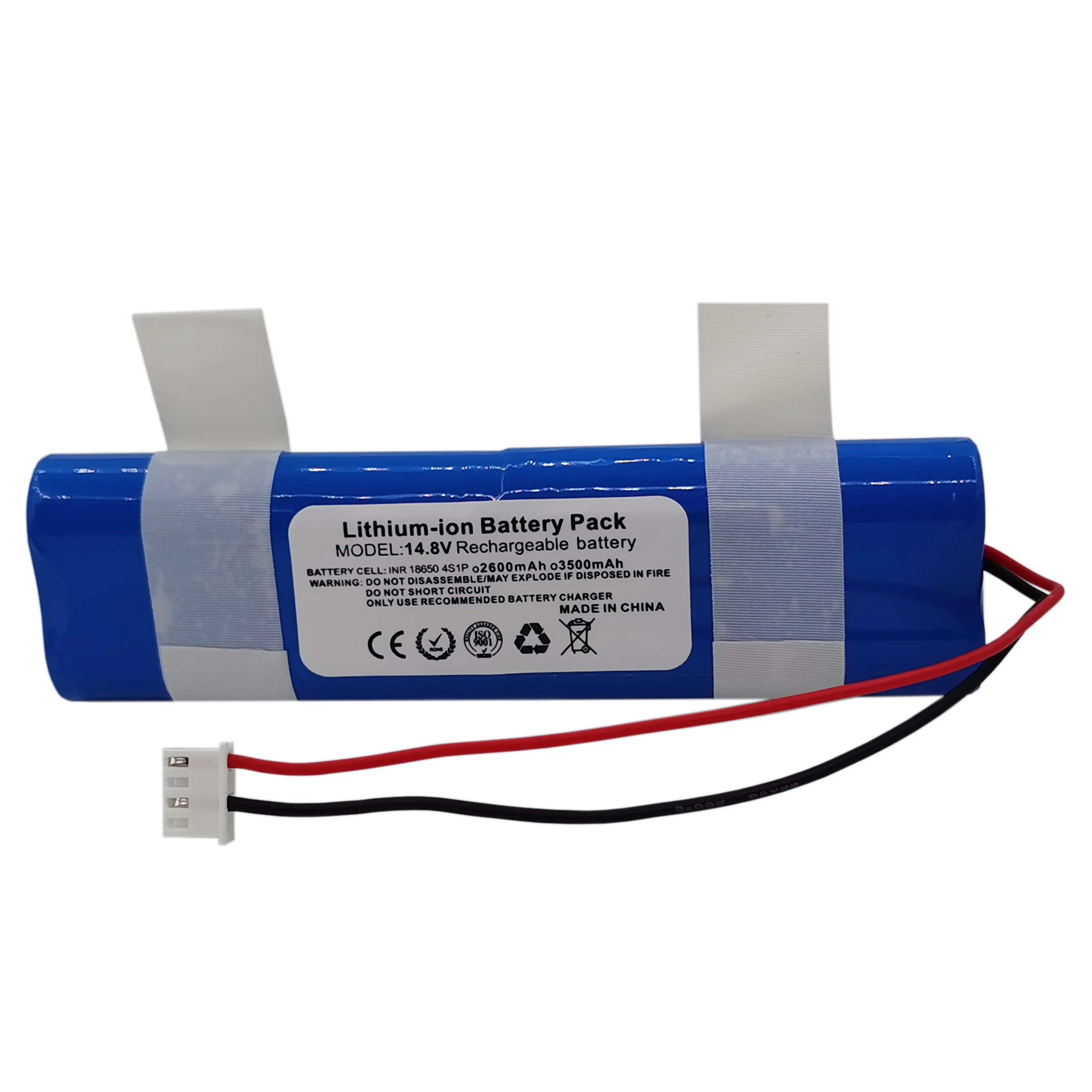 

14.4V 14.8V 3500mAh 2600mAh Li-Ion Cylindrical Rechargeable Battery Pack For Ecovacs Robot Vacuum DJ35 DJ36 DJ65 DN55 DN56 New