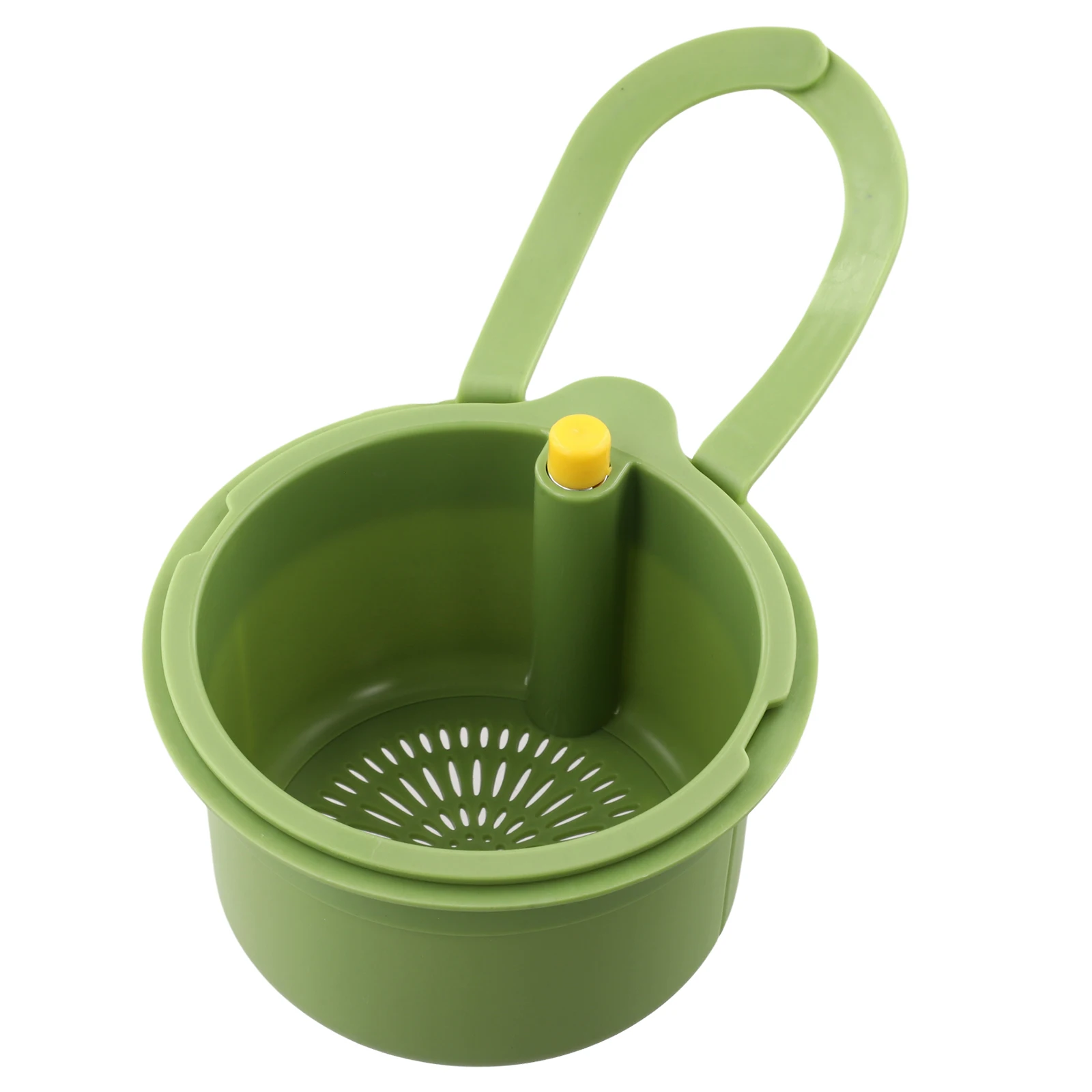 Efficient Food Waste Filtration Tool Gadget Food Waste Separator Hanging Strainer Basket Finely Woven Mesh For Draining Pasta