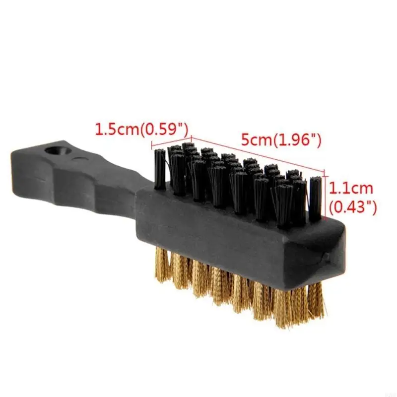 Double Side Golf Brass + Nylon Golf Club for Head Cleaner Brush Cleaning Tool with Hanger Golf Accessories&pr