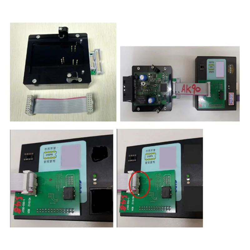 

&ABDH& For BMW EWS-4.3 4.4 IC Adaptor (No Need Bonding Wire)For X-PROG or AK90 and R270 Programmer