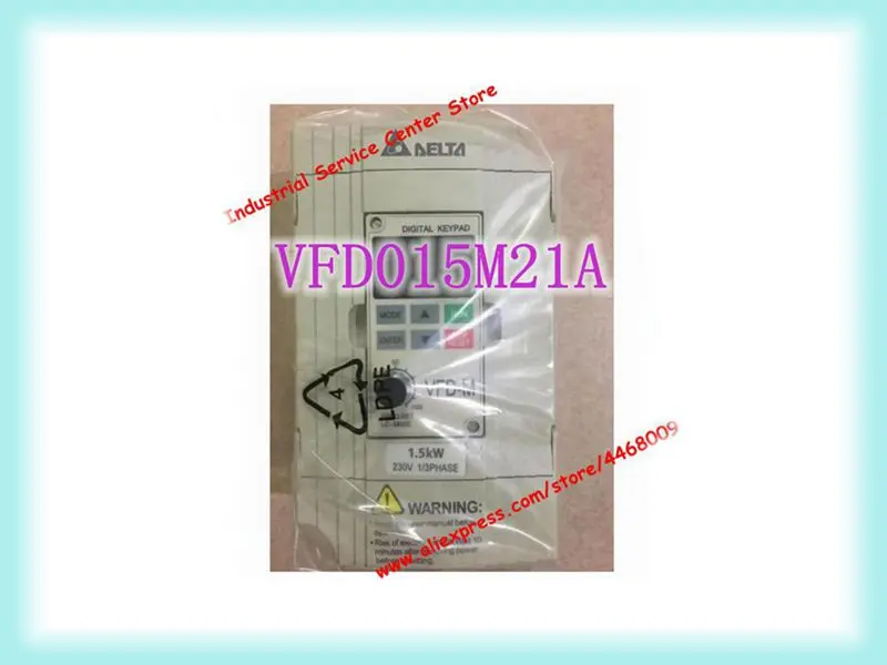 

VFD-M 220V VFD007M43B 0.4KW 220V/230V VFD015M21A 1.5KW 380V/460V VFD022M43B 2.2KW New Box