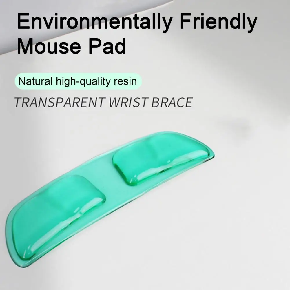 Soft Mouse Wrist Rest Pad Comfortable Silicone Gel Ergonomic Cushion Hand Pain Relief Support Pad for Laptop Computer Office