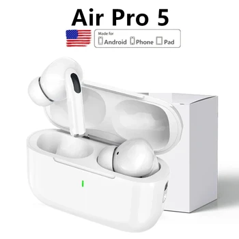 3827-bef18b.jpg New Air Pro True Wireless Bluetooth Earphones Headphones HiFi Sound Low Latency ANC Noise Reduction Earbuds for IPhone Android