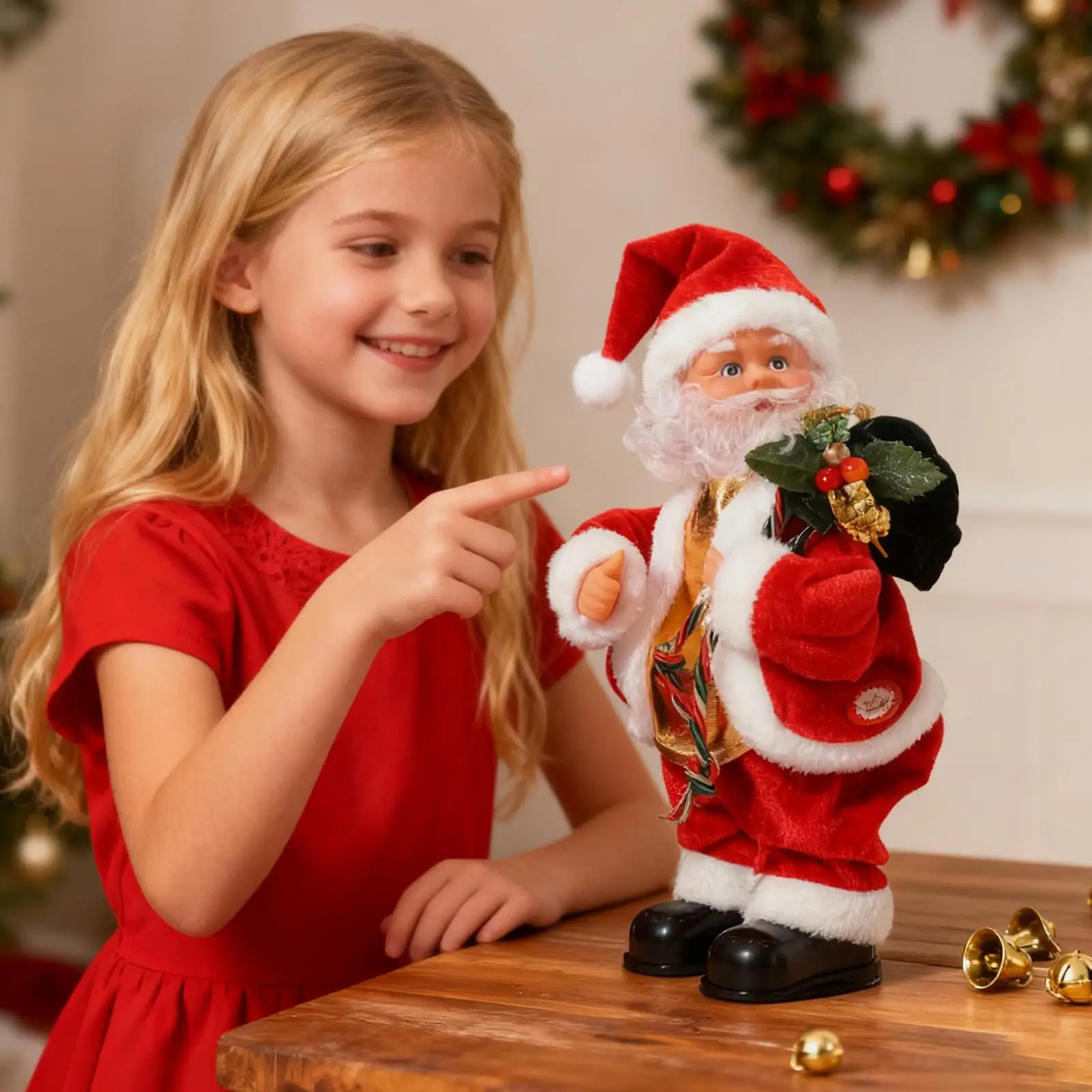 Dansende Kerstman Elektrische Muzikale Pop Heupen Schudden Zingen Dansen Kerstman Voor Volwassenen Tieners Home Decor Kinderkamer Winterfestival