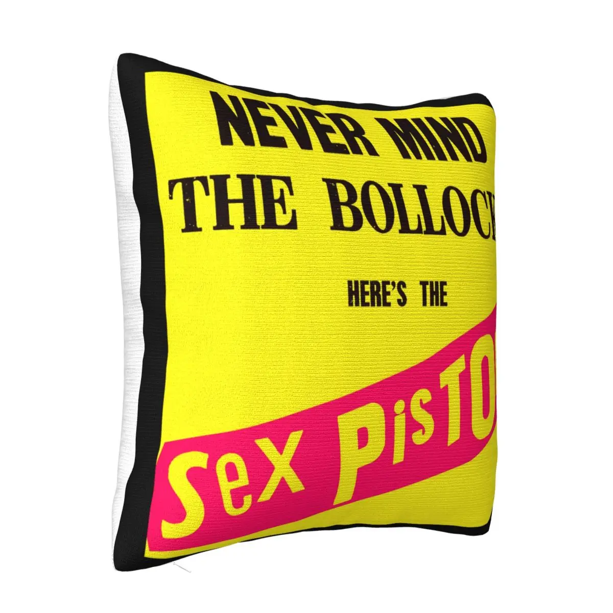 Sex Pistols Never Mind The Bollocks Black Swea Medium Sid Vicious The Clash Pillow Case