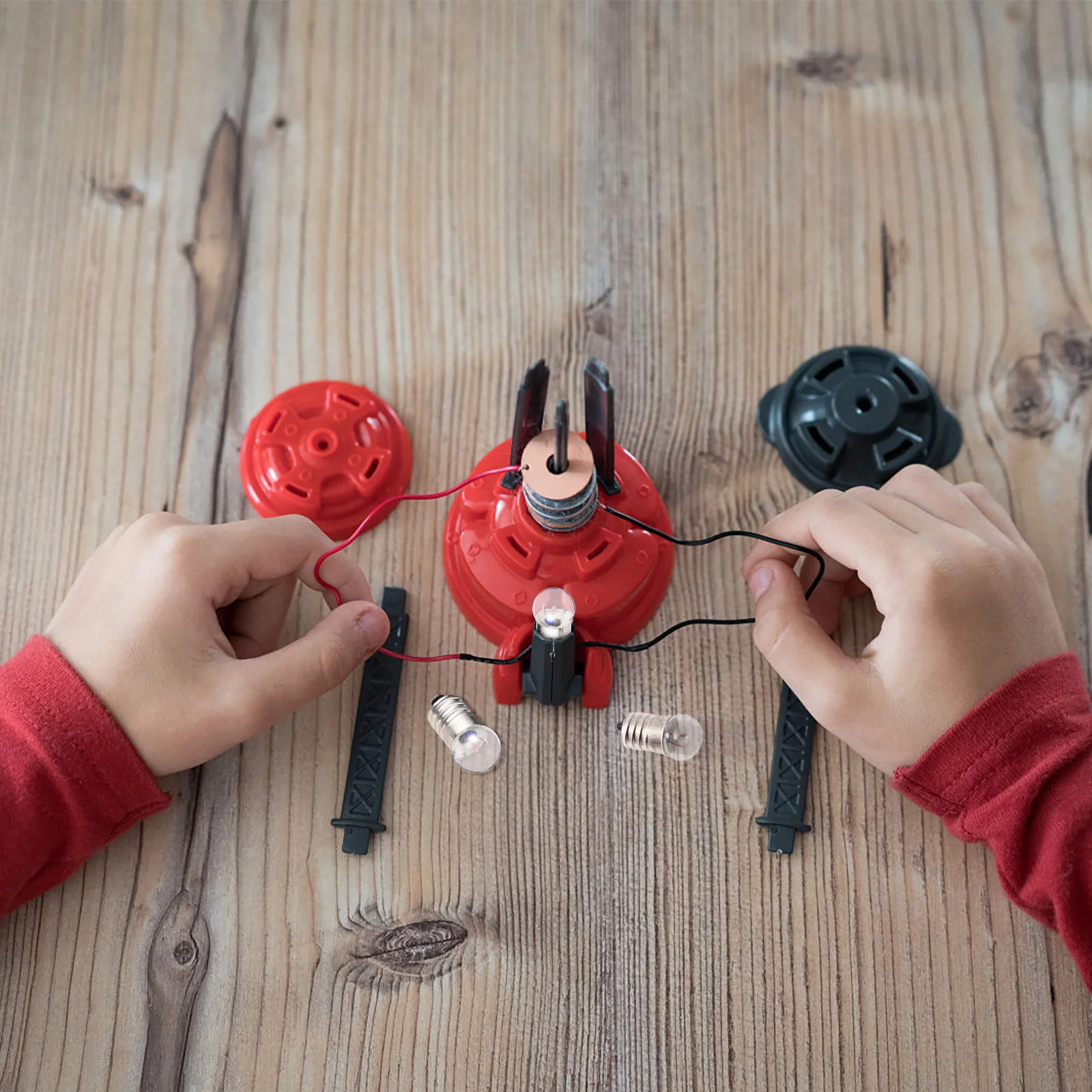 10Pcs Mini Small Light Bulbs Round Bulbs Electrical Circuit Kits Science Experiments School Lab Teaching Supplies Physics