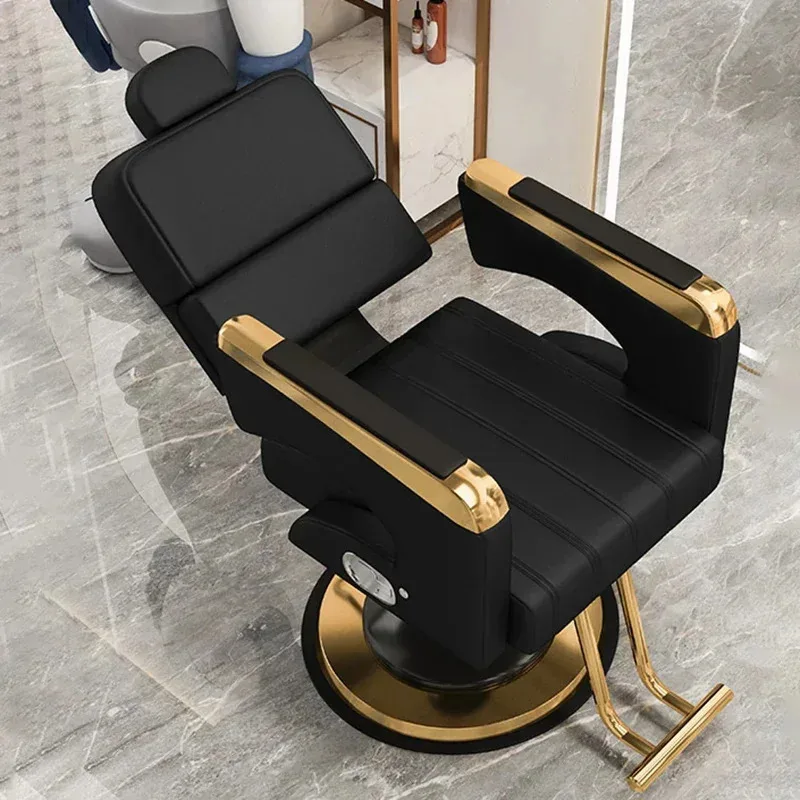 

Rotatable Hydraulic Lift Chair for Barber Shop, New Design, Customizable Furniture, Hair Salon Store, 360 ° Rotatable, 2022