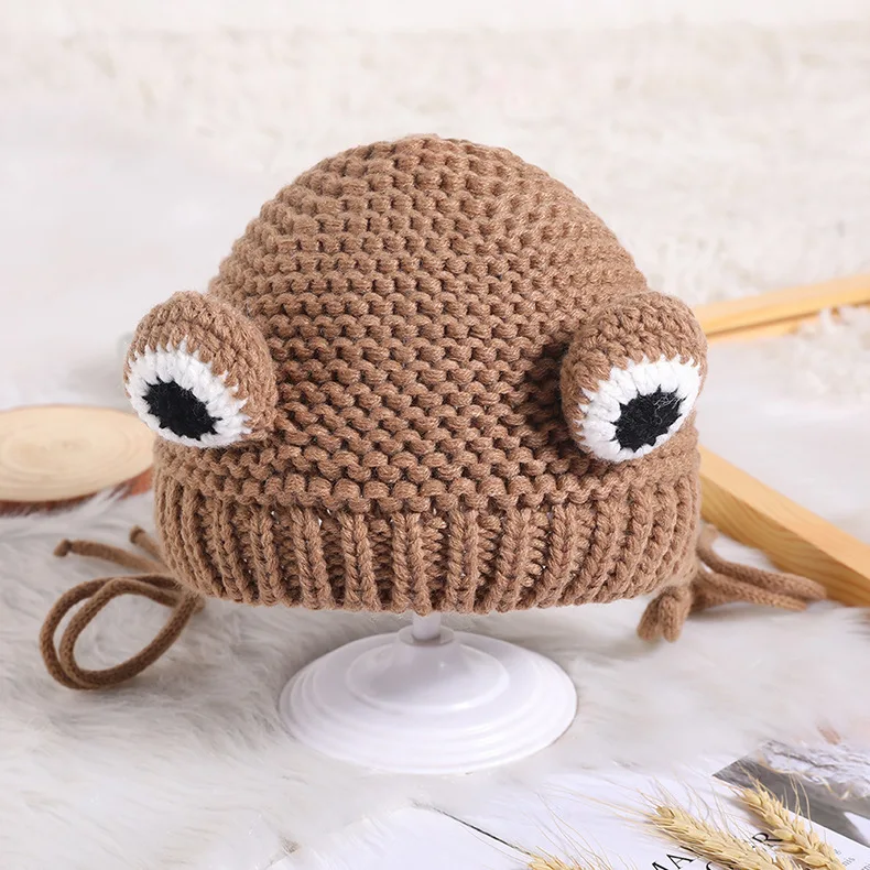 Cute Baby Cartoon Hats Autumn Winter Boys Girls Toddlers Infant Cap Beanie Turban Bonnet Kids Hat