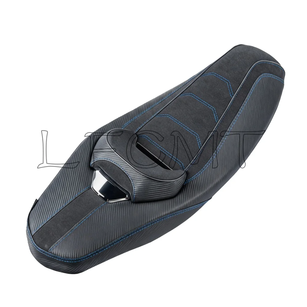 Front Driver Rear Passenger Seat Pad One Piece Retro Seat Cushion Fit For NMAX155 NMAX125 NMAX N-MAX 125 155 2021 2022 2023 2024