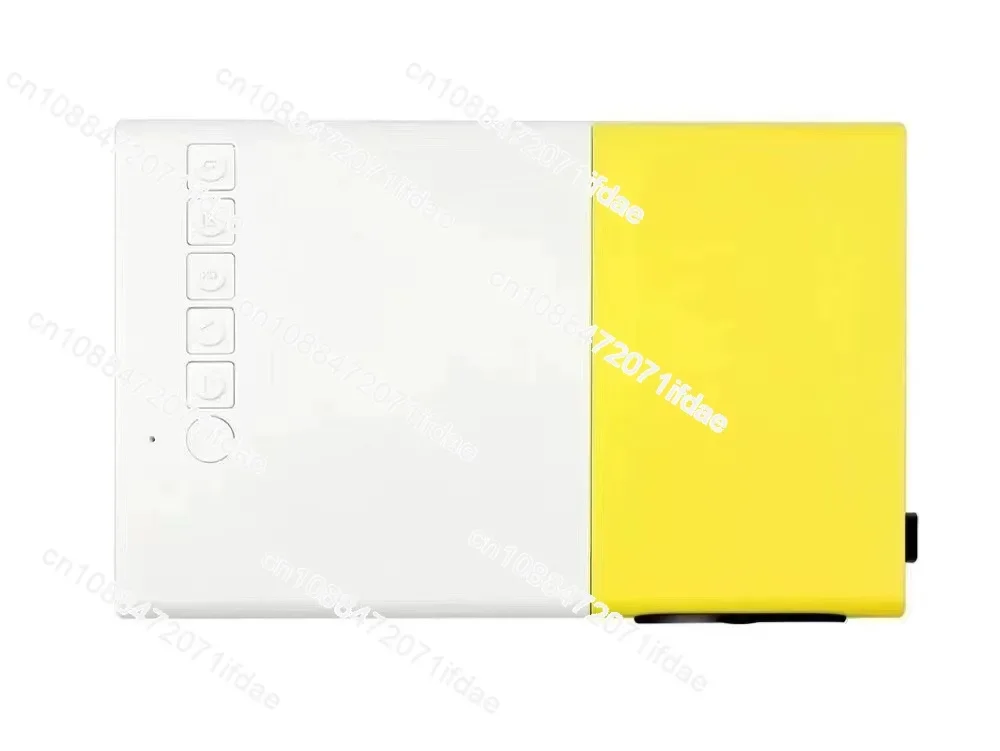 Yellow and White Machine Yg300 Foreign Trade Smart Home Mini Mini Portable Phone Projector Projector 1080P