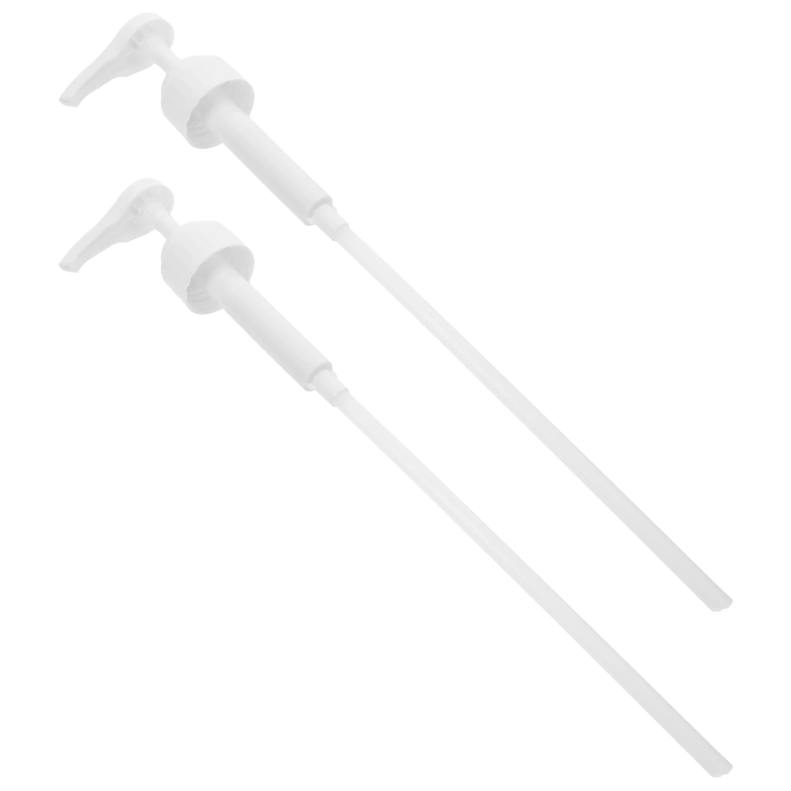 

2Pcs Press Dispenser Pump Easy Install Shampoo Bottle Pump Replacement Lotion Soap Dispenser for Shampoo Conditioner Liquid Soap