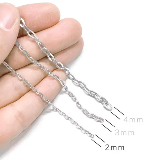 1/6 weibliche männliche Puppen Zubehör Metall Eisenkette 50 cm lang mit Öffnung für 12'' Actionfigur