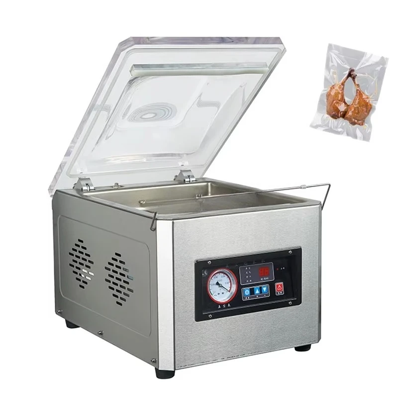 

Desktop commercial single-chamber food vacuum sealing machine bag sealing packaging machine