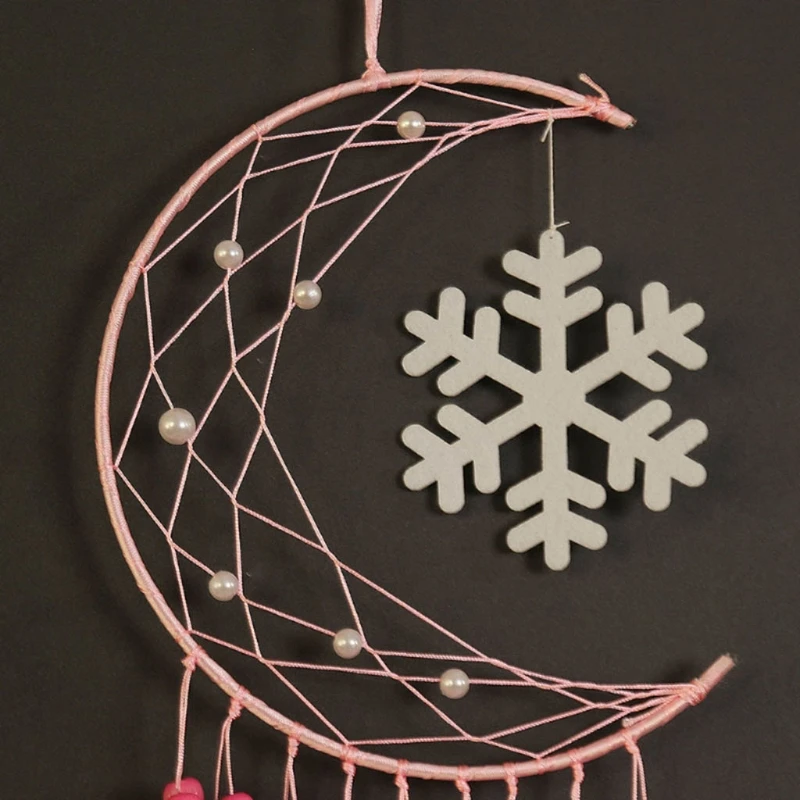 Moon Macrame Material Accessories Crafts Accessory