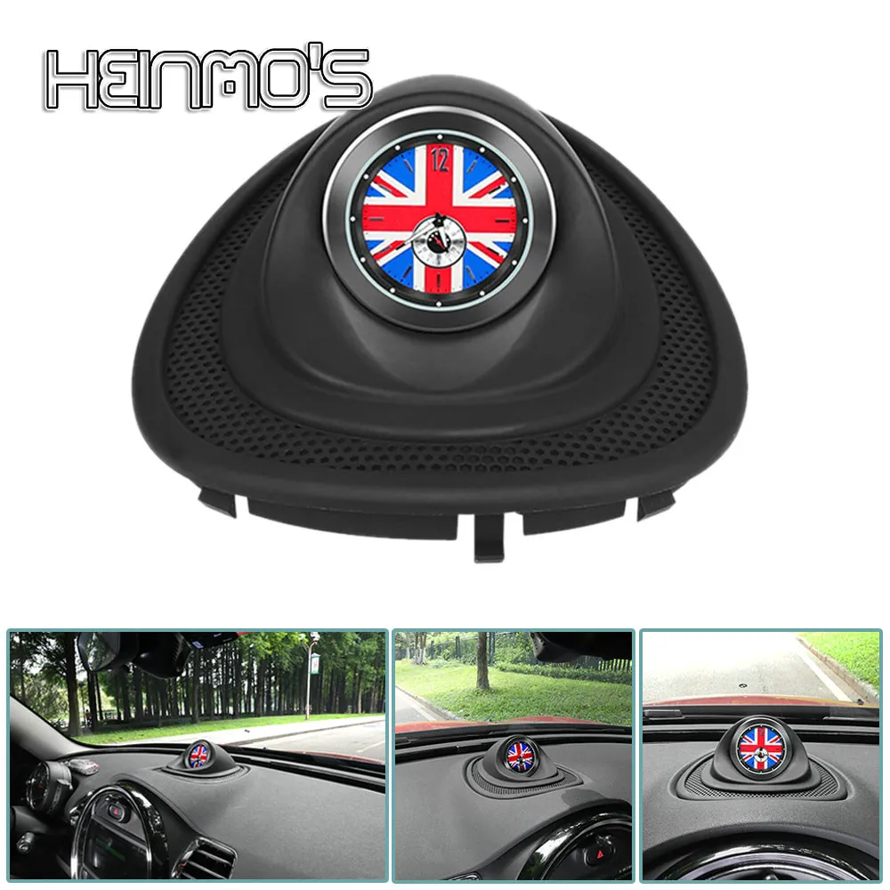 

Car Clock Dashboard Decoration Cover For Mini Cooper F55 F56 JCW One S F54 F57 Convertible Clock Interior Ornament Accessories