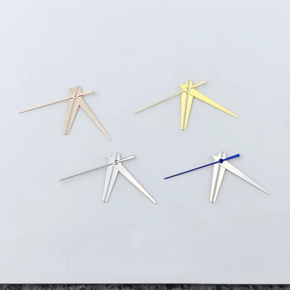 NH35 Pointer Flat Polished Pointer GS Pointer White Line Modifikasi NH36/NH34/NH38 Aksesori Jam Tangan Mekanis Ukuran 14Mm