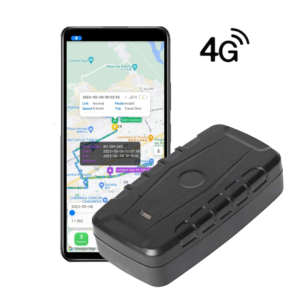 10000mah Wireless Waterproof 4G + 2G Strong Magnetics GPS Tracker For Vehicle/ Car/ Assets/ Taxi/ Fleets