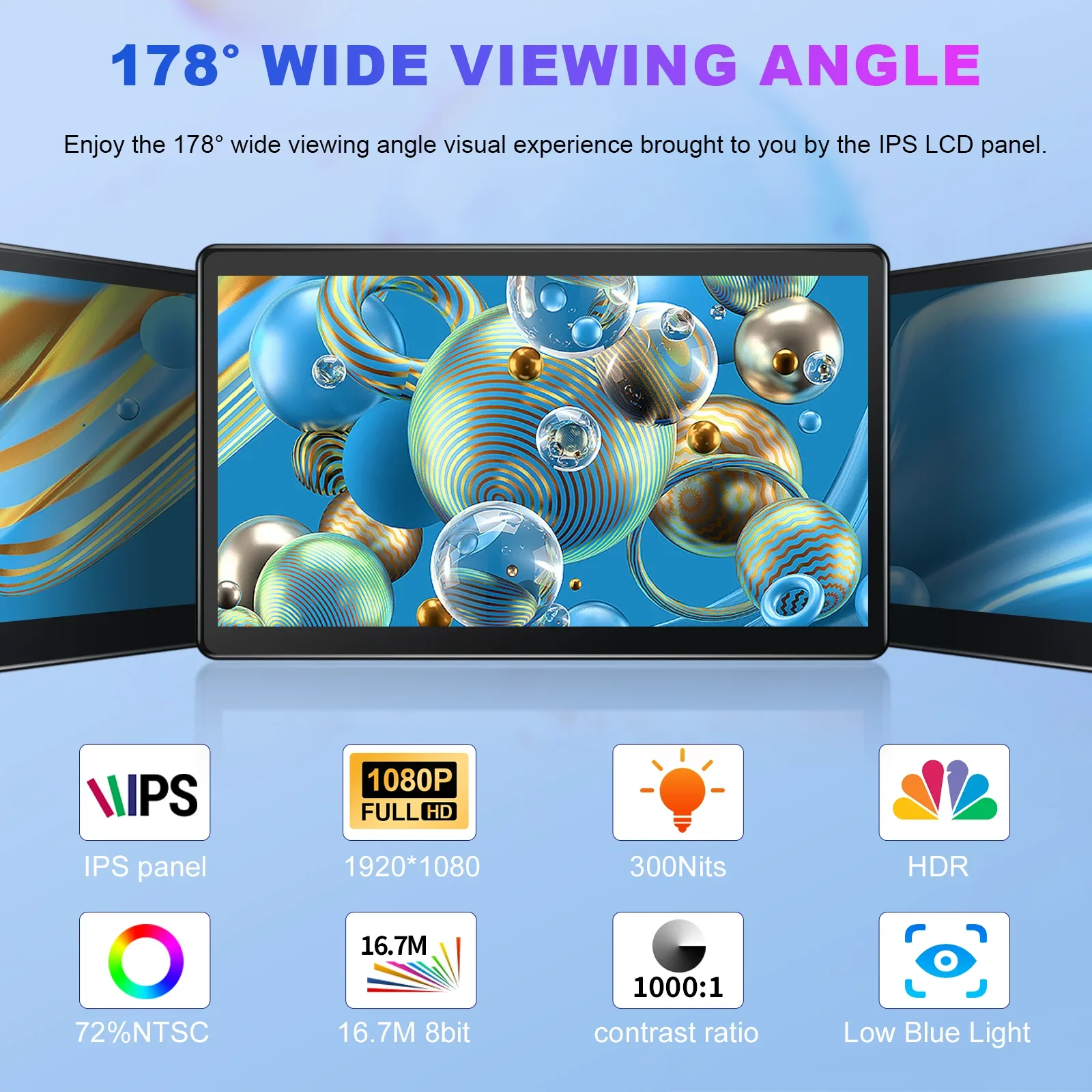 FORZOLA 15.6 inch Touchscreen POS Monitor 1920x1080 HDMI DVI VGA Indusitrial Display for kiosks Retail Gym Warehouse PC Screen