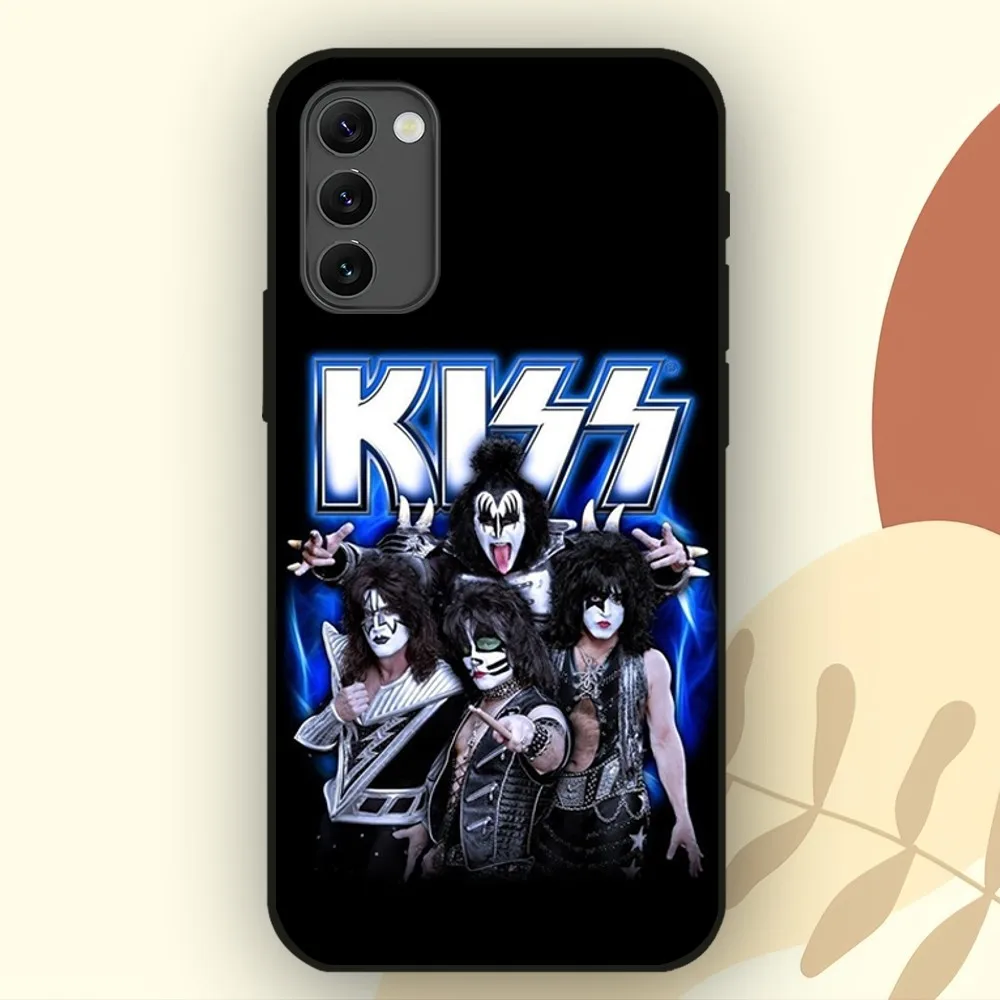 Rock band Kiss Phone Case For Samsung Galaxy S22 S23 S24 S30 Note 20 10 Plus Lite FE ULTRA Shell