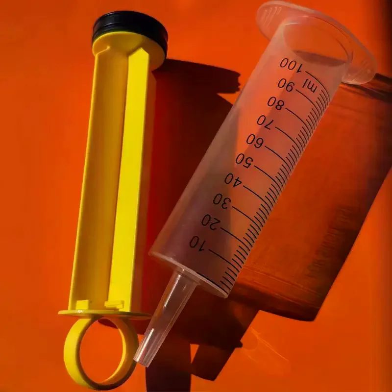 100ml Plastic Syringe Shooters Colorful Design Clear Measurement Marks For Pool Parties Birthday Fun Activities Halloween Toys