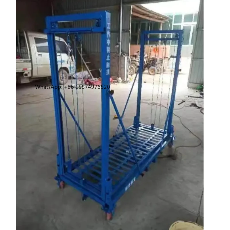 Deposit CIF Electric Scaffolding Lifts Wireless Remote Control Lifting and Quick Folding Platforms Construction Site Lifts