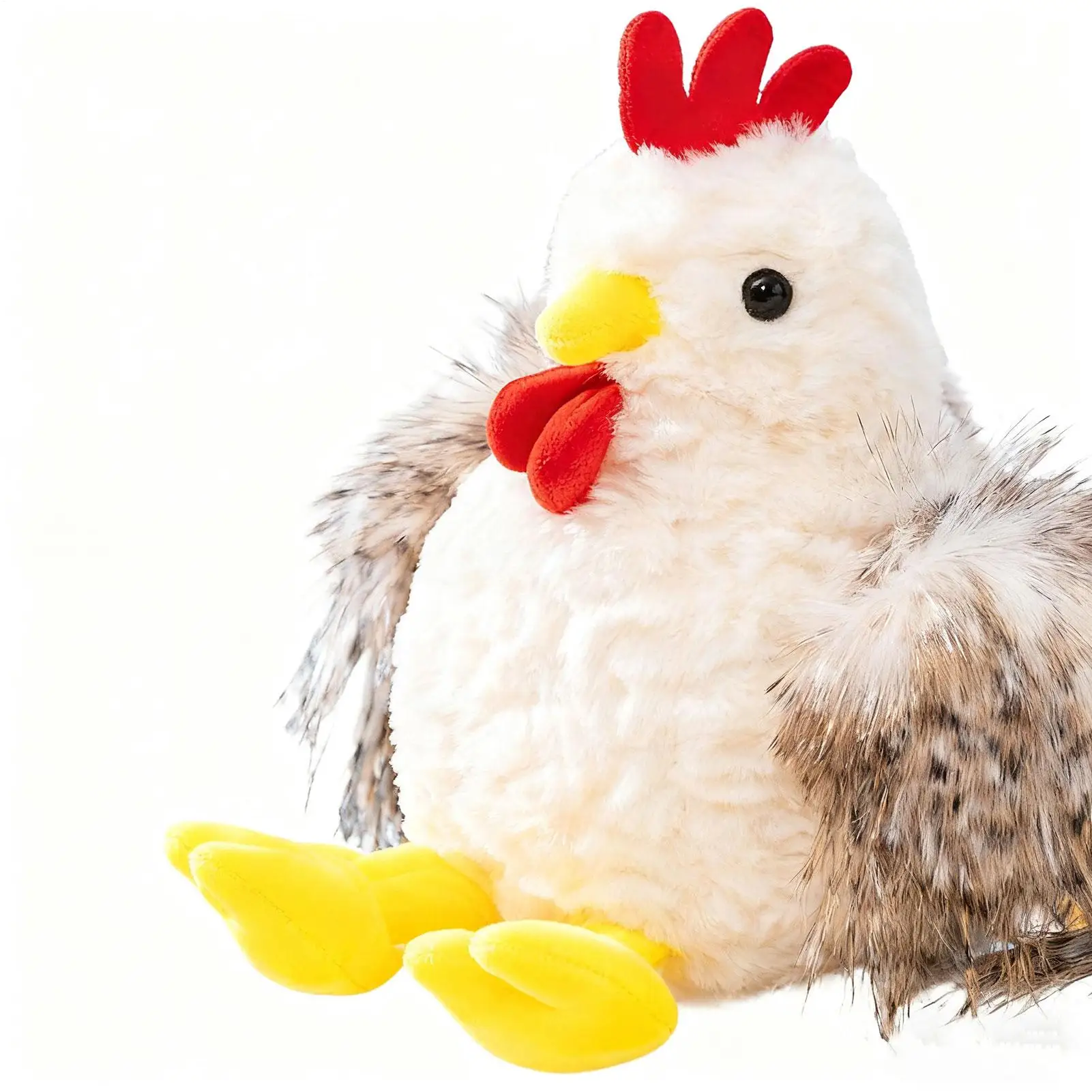 Kip pluche interactieve zintuiglijke veilige pop zachte pluche haan voor familie kinderen jongen meisje verjaardag reizen thuis binnen