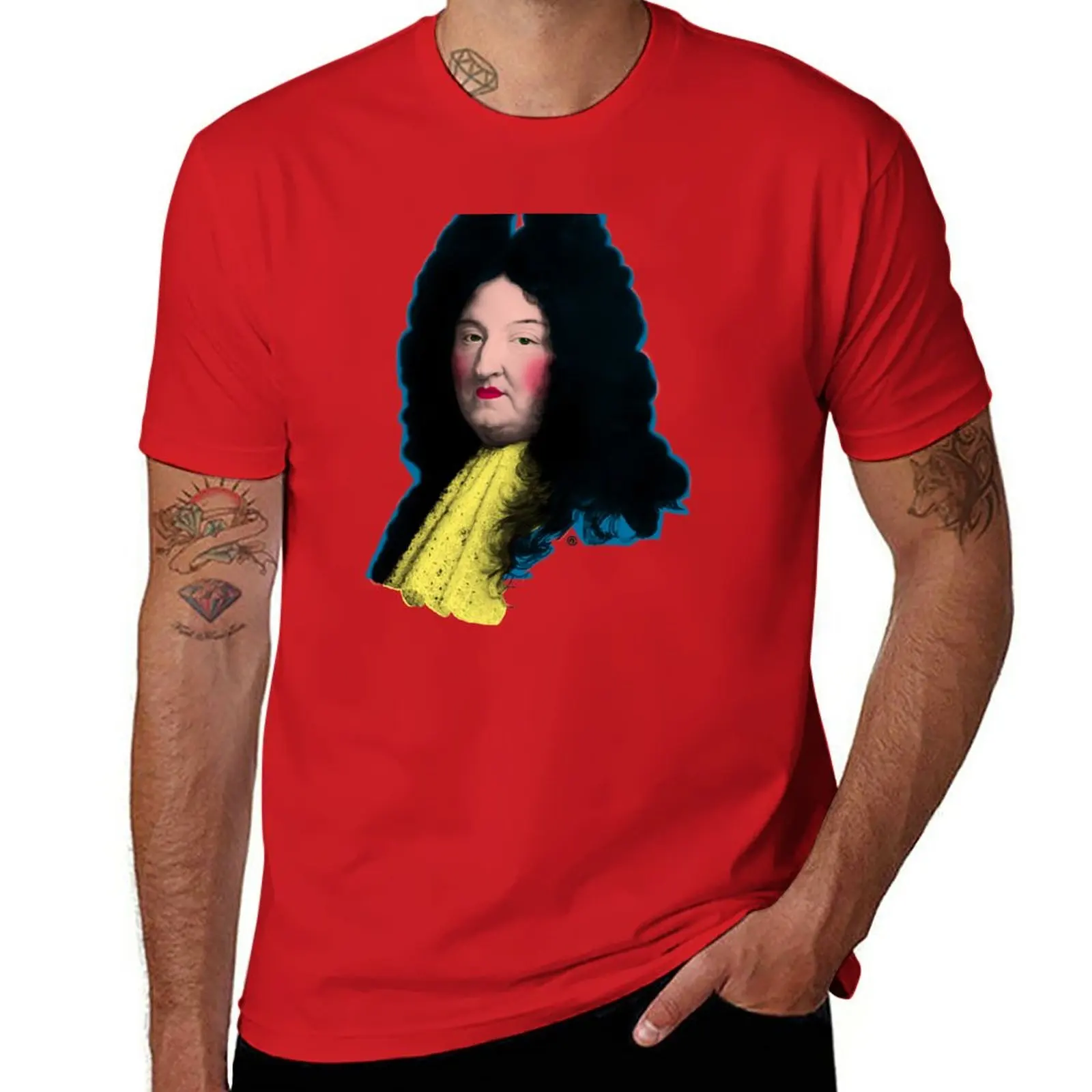 

New Louis XIV T-Shirt t shirt man quick-drying t-shirt mens funny t shirts