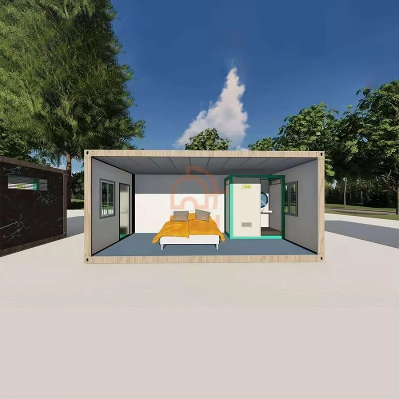 Customized High Quality Mobile Washroom Restroom Bathroom Outdoor Indoor Toilet with Integrated Hand Basin Sink Showers