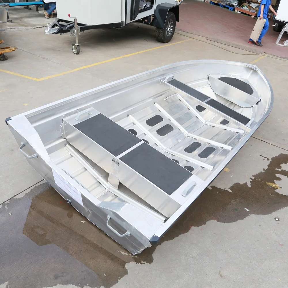 Factory Direct Portable Aluminum Row Boat 3.8m, 4.2m, 4.7m, 5.2m Cheap Wholesale Customized Aluminum Boat