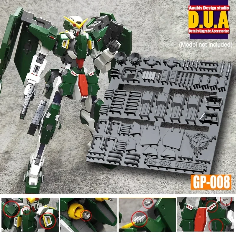 ANUBIS MG DYNAMES 00 Model Build Details Upgrade Accessories for Model Modification Hobby DIY Parts GP008 Assembly