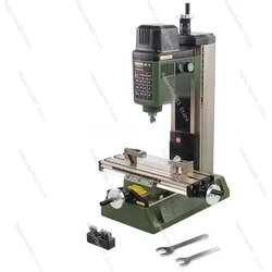 220V 100W Mini Milling Machine MF70 Bench Driller Woodworking Lathe