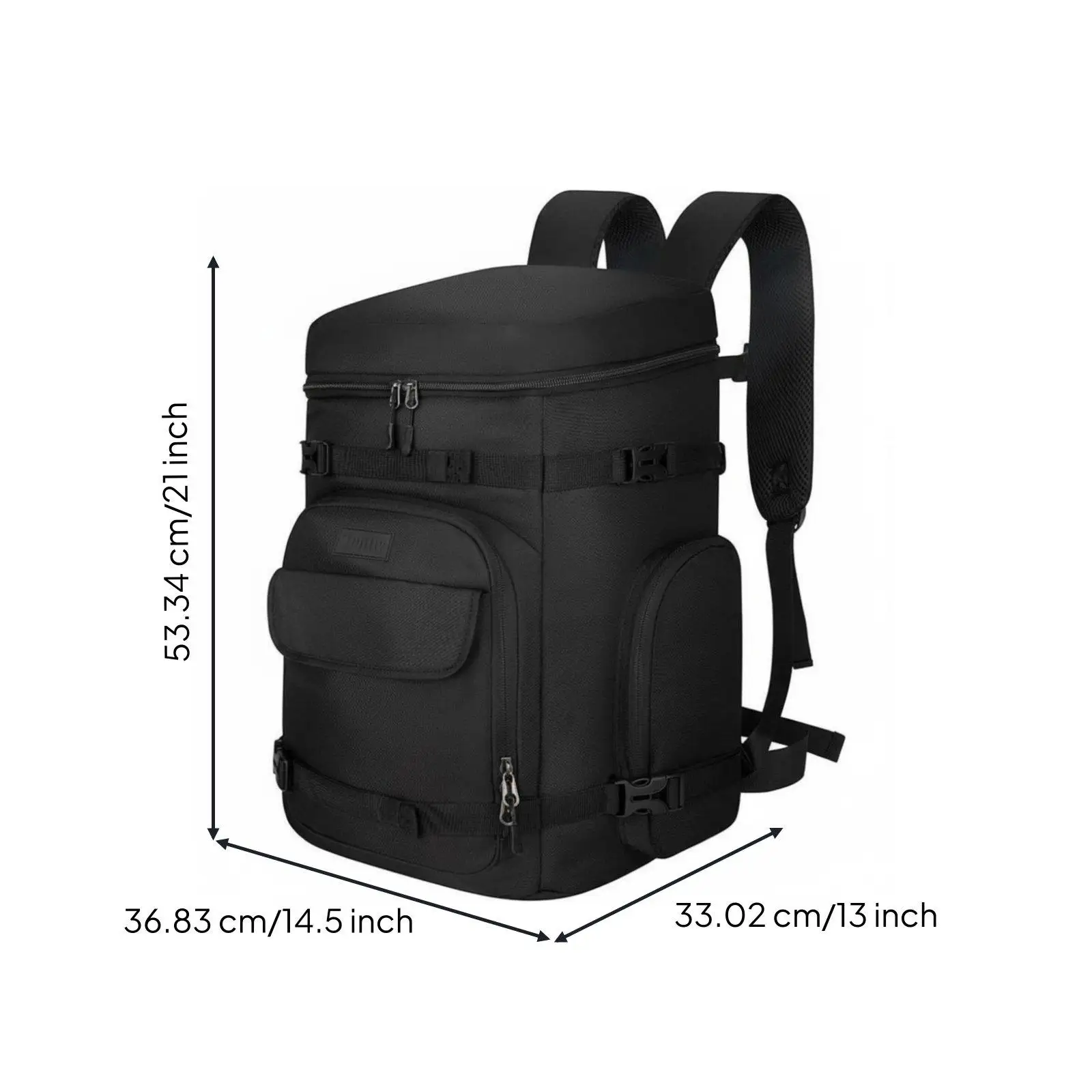 Ski Boot Backpack Waterproof Ski and Snowboard Gear Backpack Multiple Compartments Skiing Travel Luggage for Skiers,