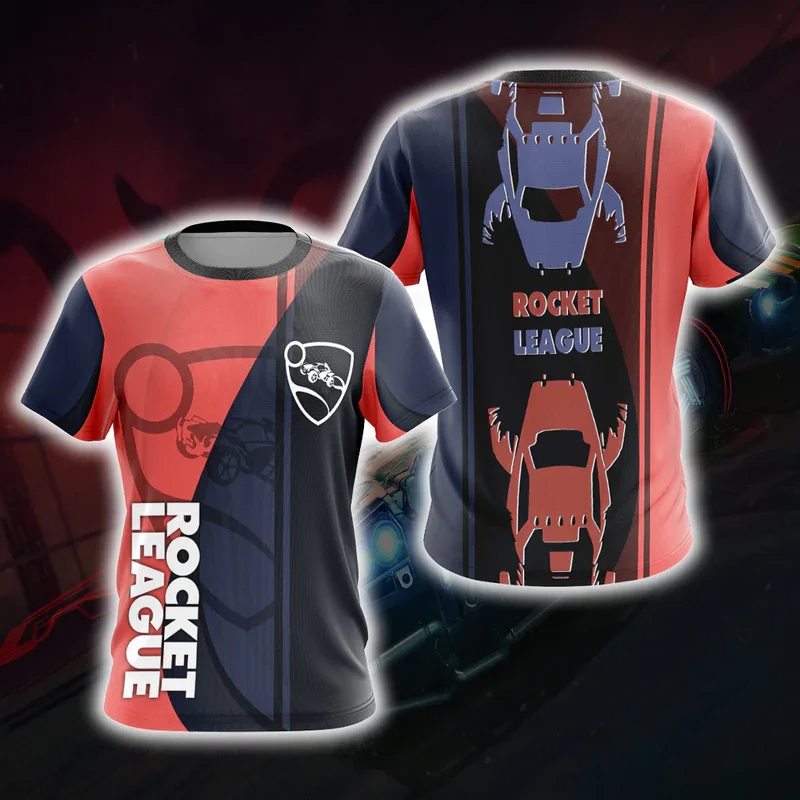 Hot Sale Game Rocket League T Shirt 3D Print Men Women Casual Fashion Oversized Short Sleeve T Shirt Kids Tees Cosplay Tops