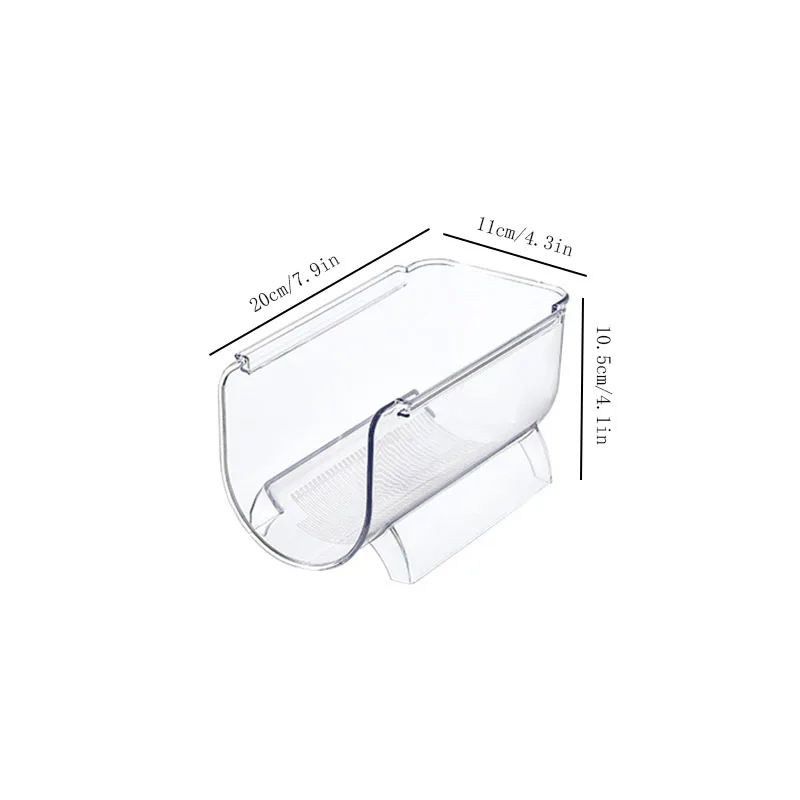 ​​Transparent PET Stackable Wine Rack - Multi-Tier Home Refrigerator Organizer for Cups Mugs Storage​​