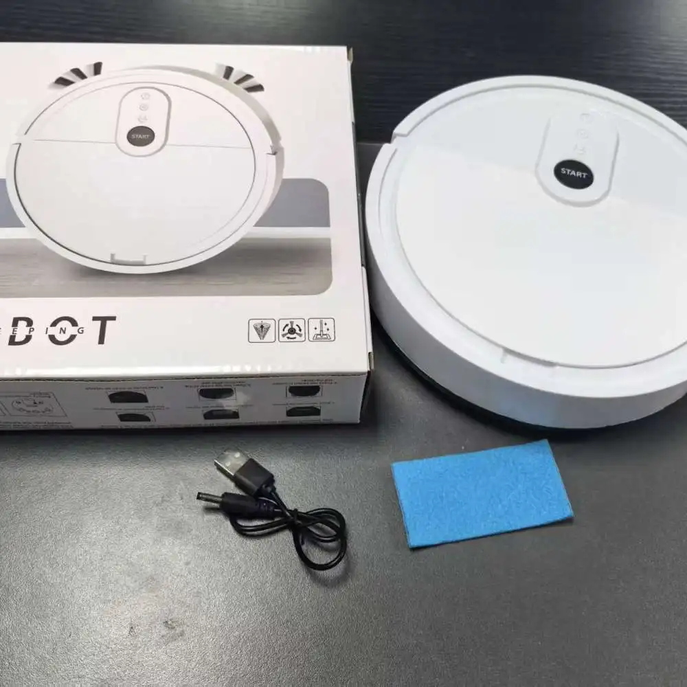Compact Smart Robot Vacuum Cleaner Automatic Sweeper Mop Home Appliance Floor Dust Pet Hair Cleaning Efficiency