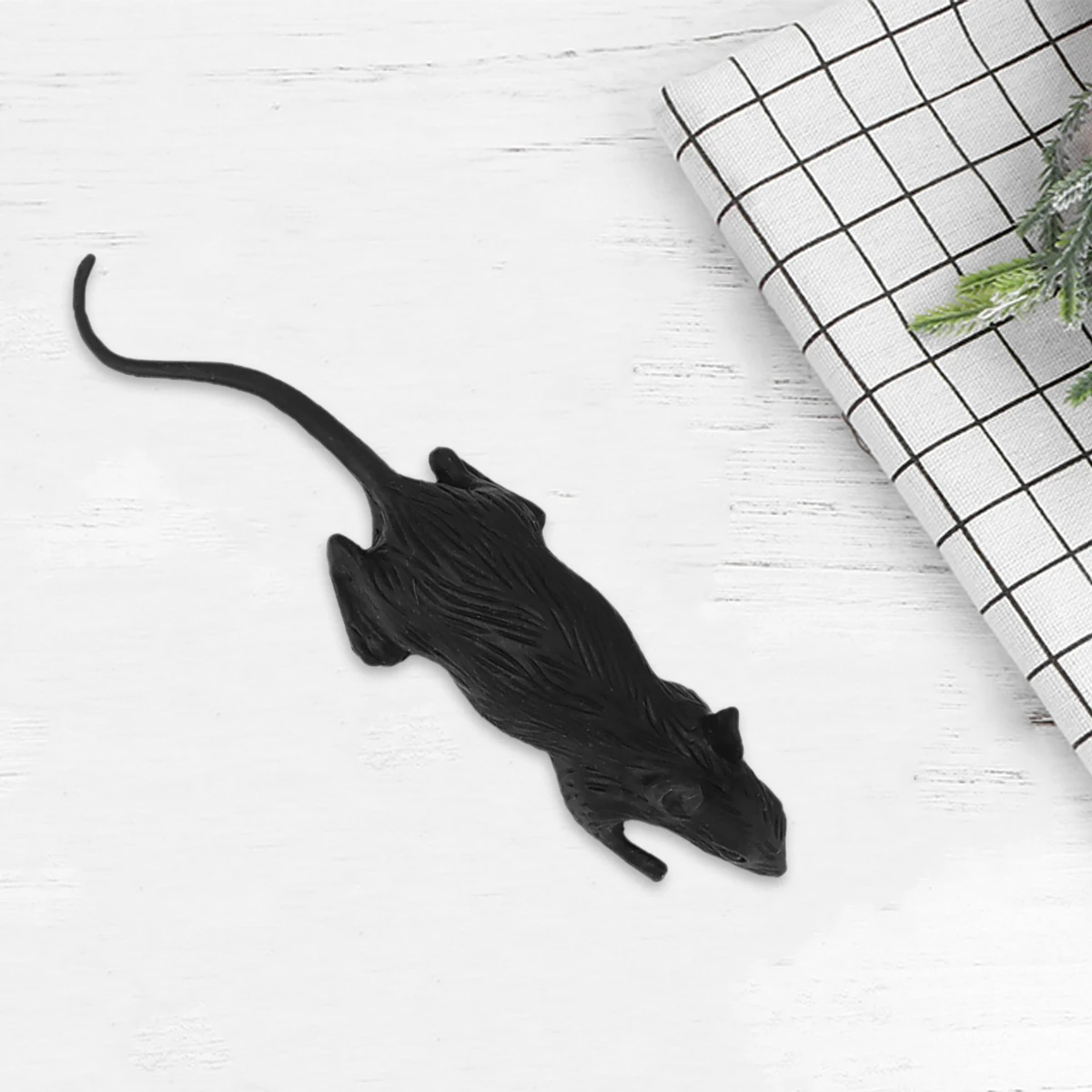 

24 Pcs Prank The Rat Halloween Decorations Rats Rubber for Simulation Toy Props Toys Aldult