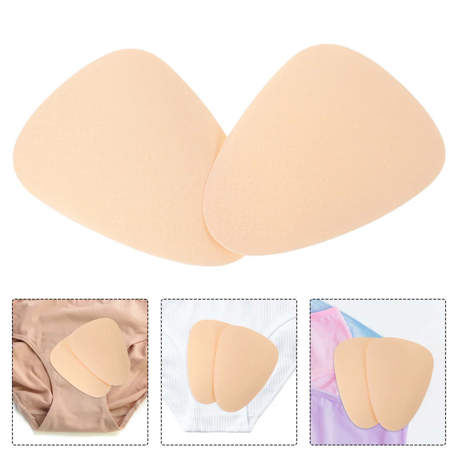 

2 шт., нижнее белье, консилер, чинлон, мягкая дышащая частная подушечка, удобные штаны для плавания, йоги, сменные женские принадлежности для нижнего белья