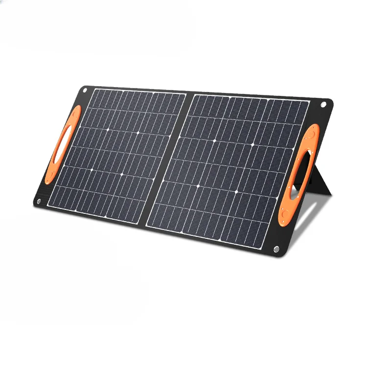 For US local warehouse Outdoor Camping Waterproof 100w Portable Folding Panel Mono Silicon solar foldable panel with usb c