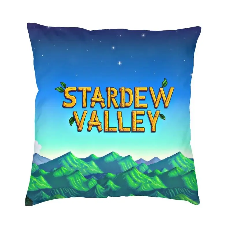 Stardew Valley Video Gamer Cushion Cover Two Side 3D Printing Throw Pillow Case Living Room Fashion Pillowcase Home Decoration