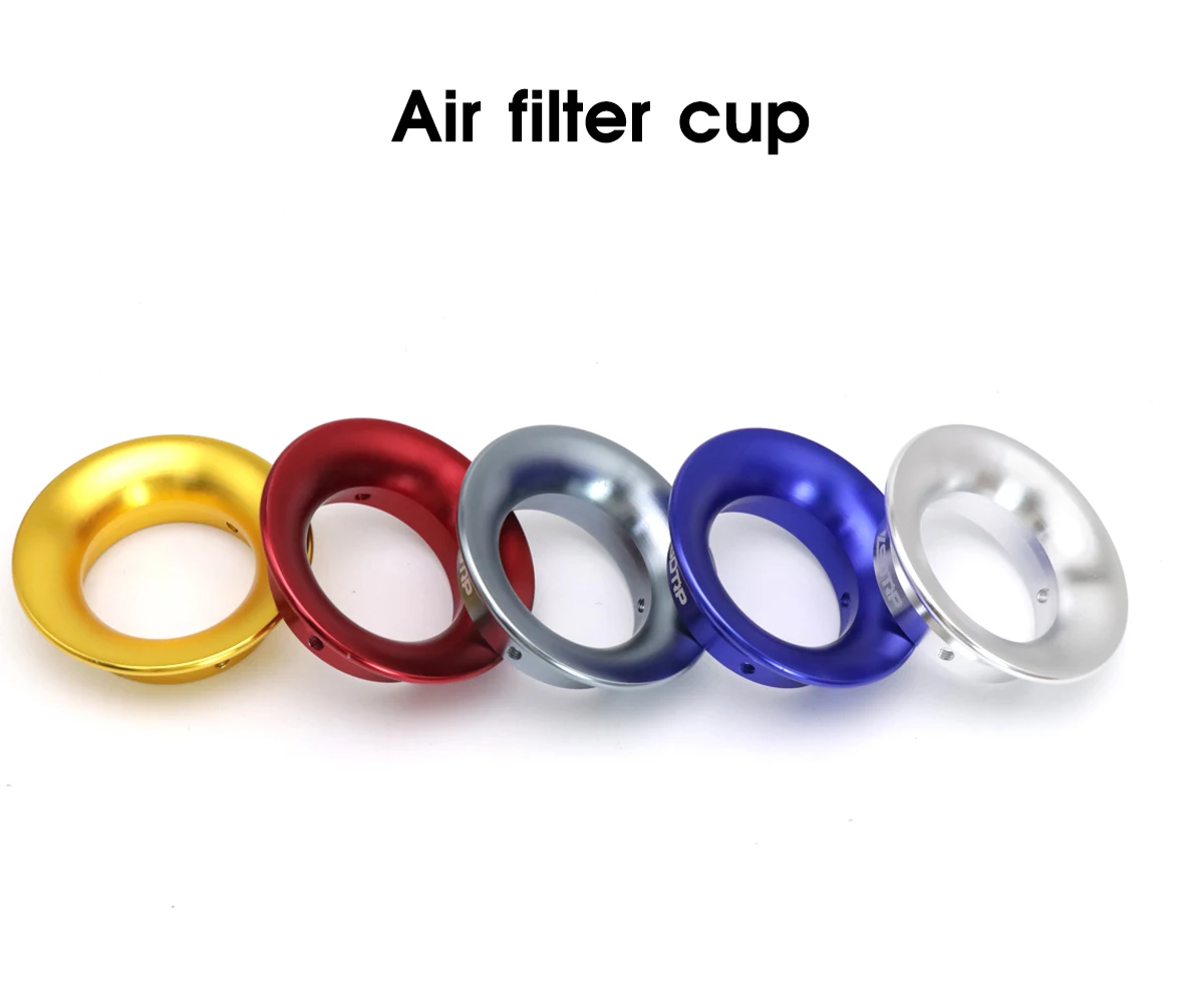 

ZSDTRP Motorcycle Carburetor 38/42MM Air Filter Cup CNC Funnel Trumpet Fit for PHBL 22BS 25BS 24BS 26BS PHBH 28BS 30BD 26BD 28BD