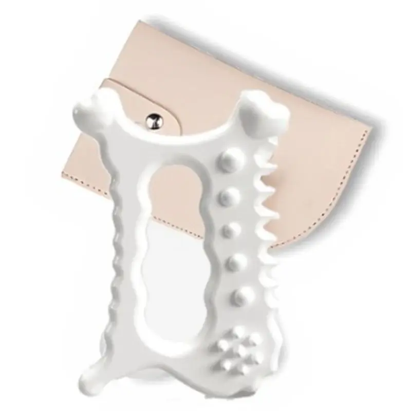 ABUH-Skin Scraping Gua Sha Tools Skin Massager Face Massager Face Factory Head Massager (With Storage Bag)