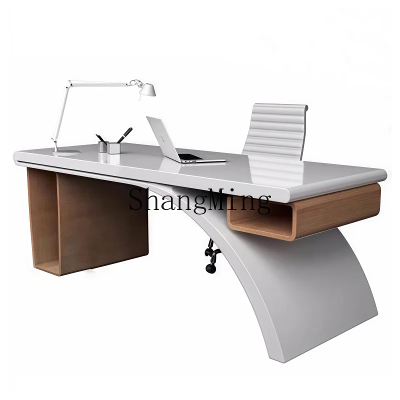 

DHY paint computer desk modern simple desk home writing desk