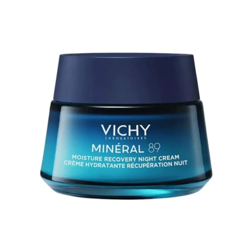 VICHY crema de noche calmante reparadora hidratante Mineral de ácido hialurónico puro rico en crema hidratante de noche probiótica