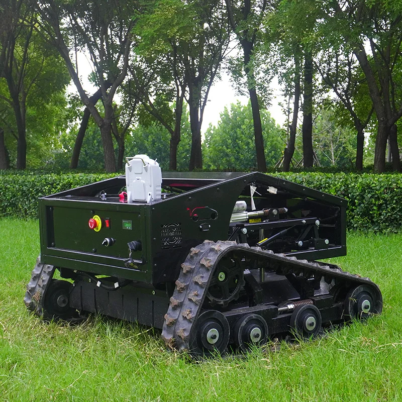 Customized 80cm 100cm 120cm Grass Cutter Powerful Diesel Engine Home Garden Use Remote Control Lawn Mower