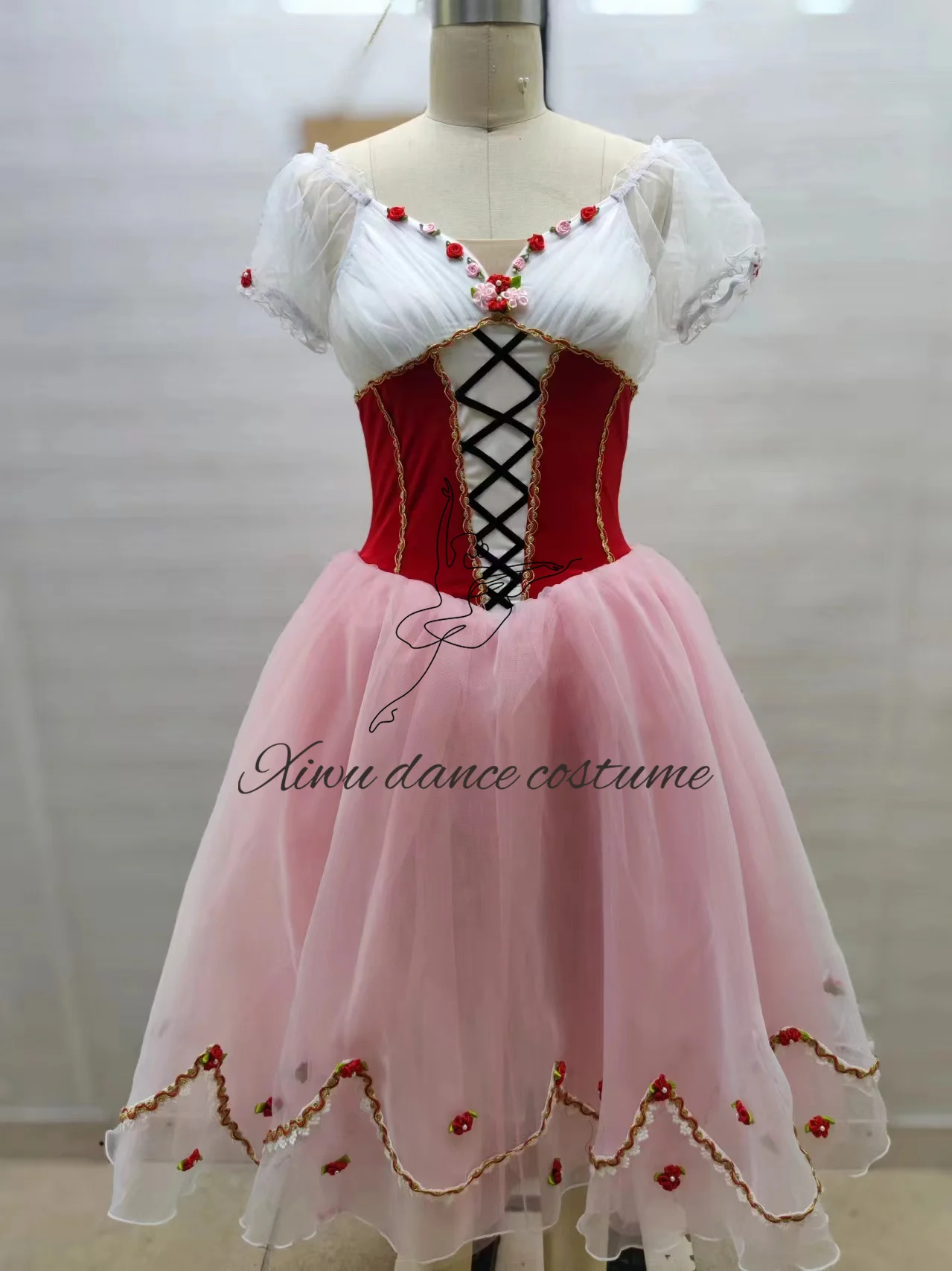 Customized Size, Customized Color, Children\'s and Girls\' Performance Clothing, Modern Ballet Skirt