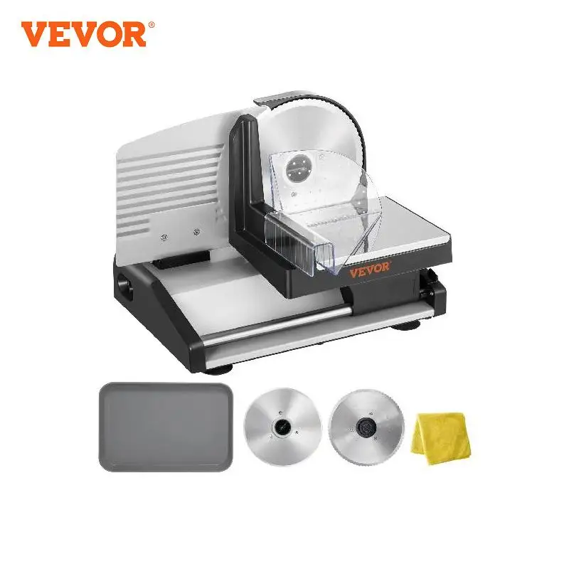 VEVOR Meat Slicer Electric Deli Slicer with 7.5