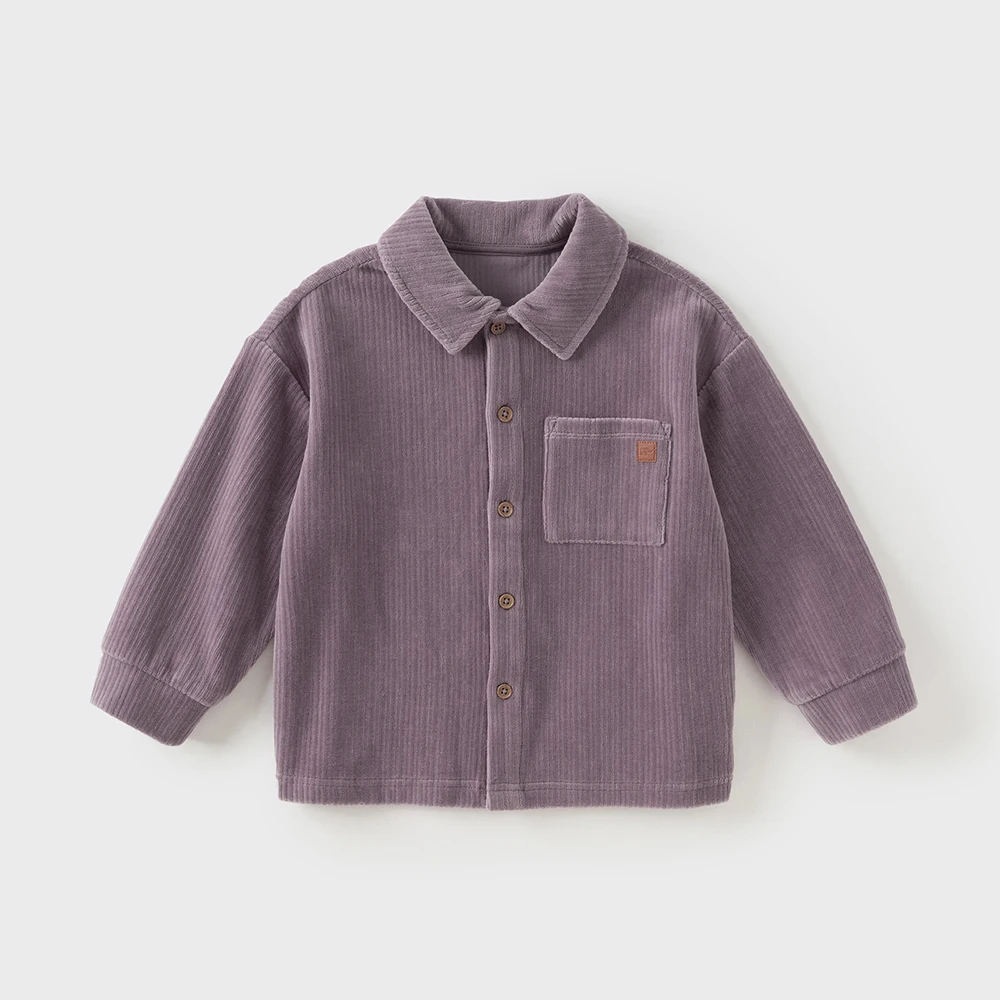 Dave Bella Children Autumn Spring Knitted Shirt Coat Casual Boys Outdoor Long Sleeve Blouse Outwear Clothes Tops DB4254759