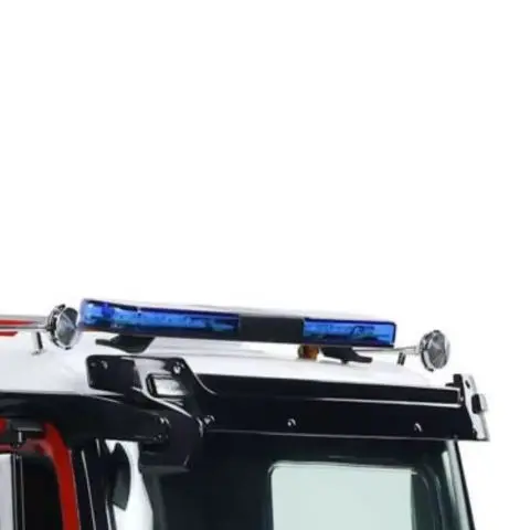 

8x4 1/14 Металлическое шасси RC Пожарный грузовик Радиоуправление Пожарный автомобиль Свет Звук Дистанционный Окрашенный Готовый Автомобиль TH24131