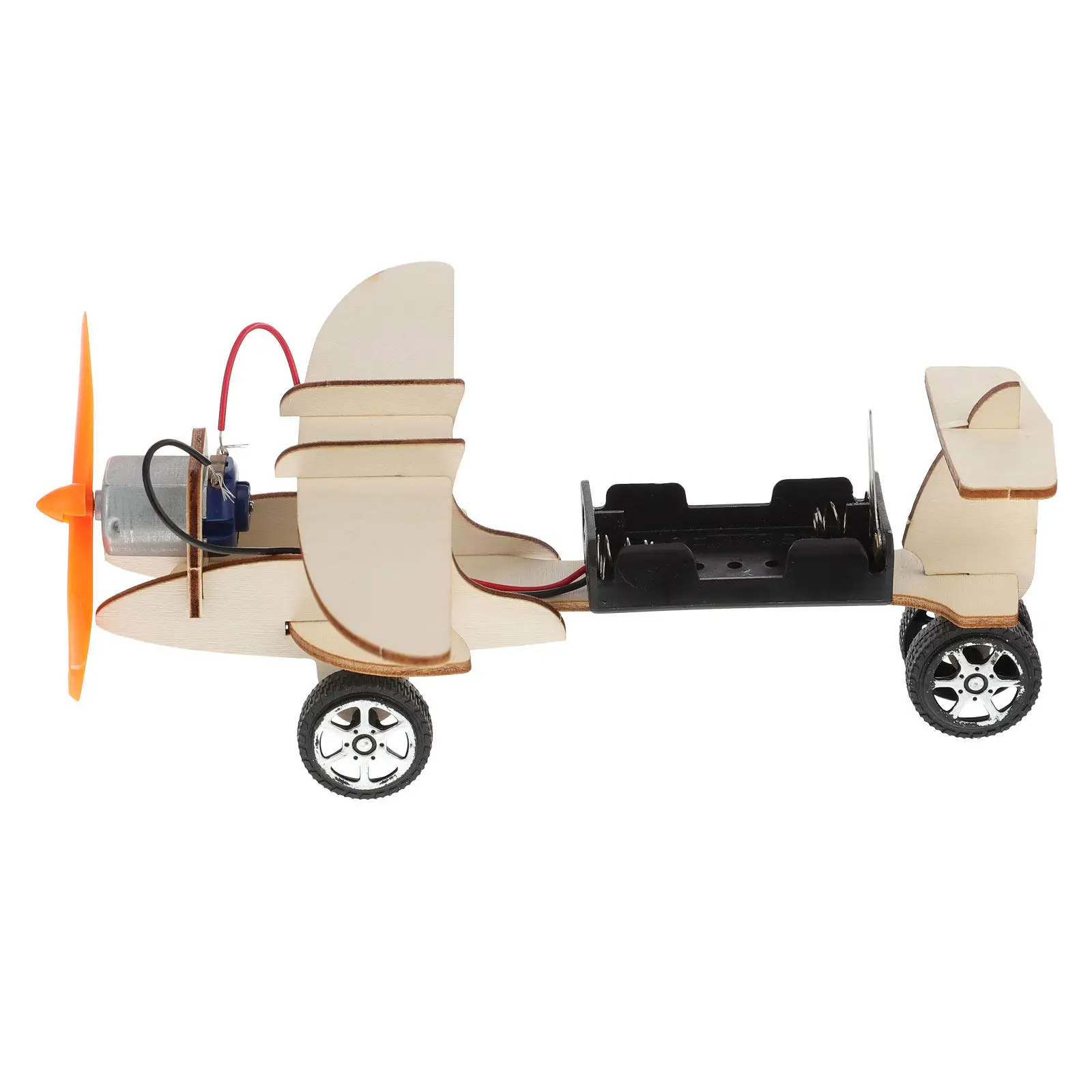 

1Set Wooden Glide Aircraft DIY Handmade Plane Educational Kids Gift Simulated DIY Airplane Ground Glider Plane